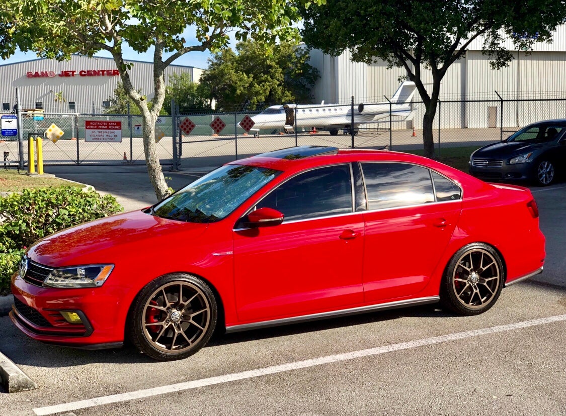 H&R Sport Springs, reverse rake and wheel spacers | VW Vortex ...