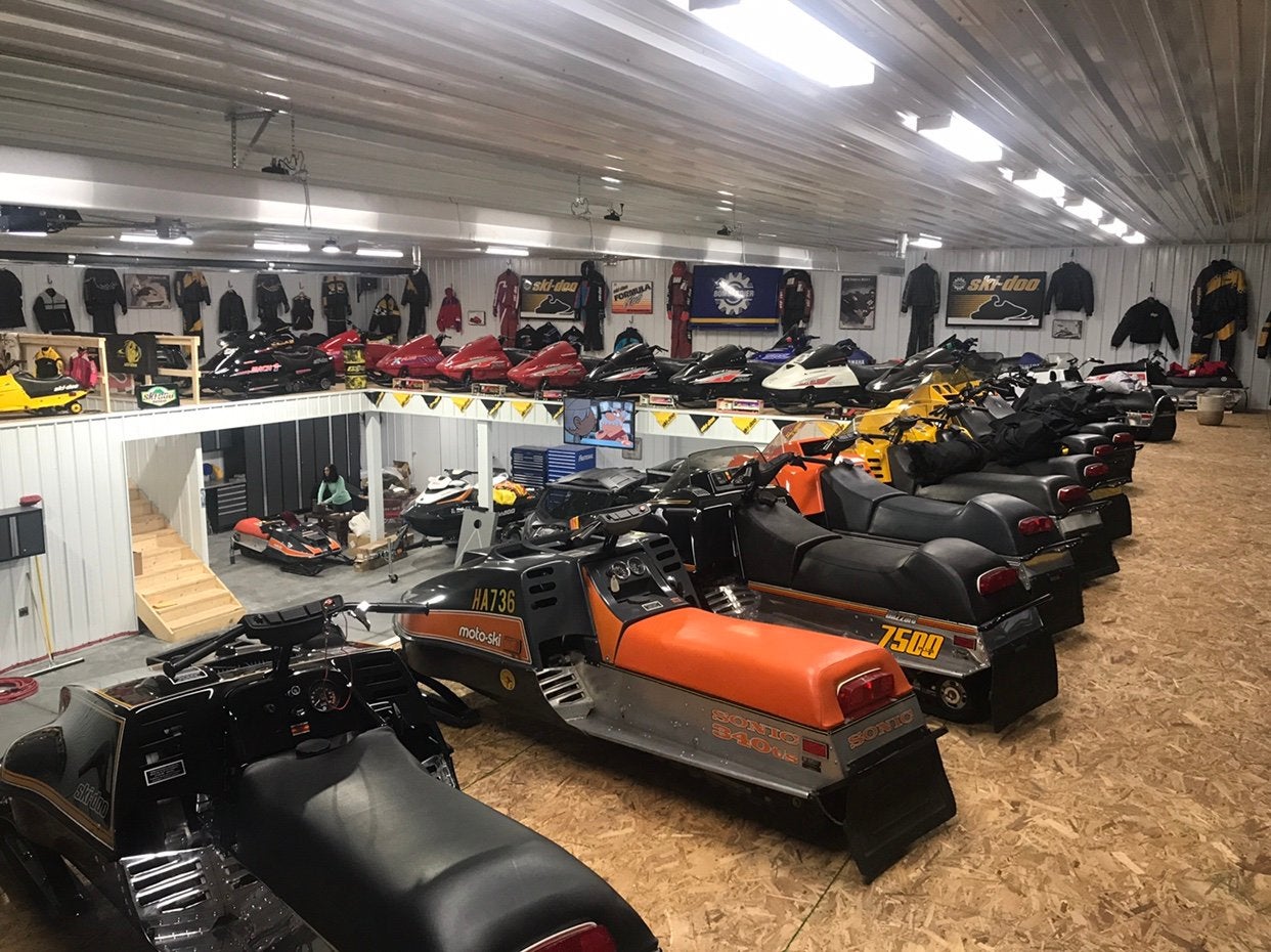 Who has pics/plans for stacking sleds in the garage? 4x4 posts +? | Ski ...