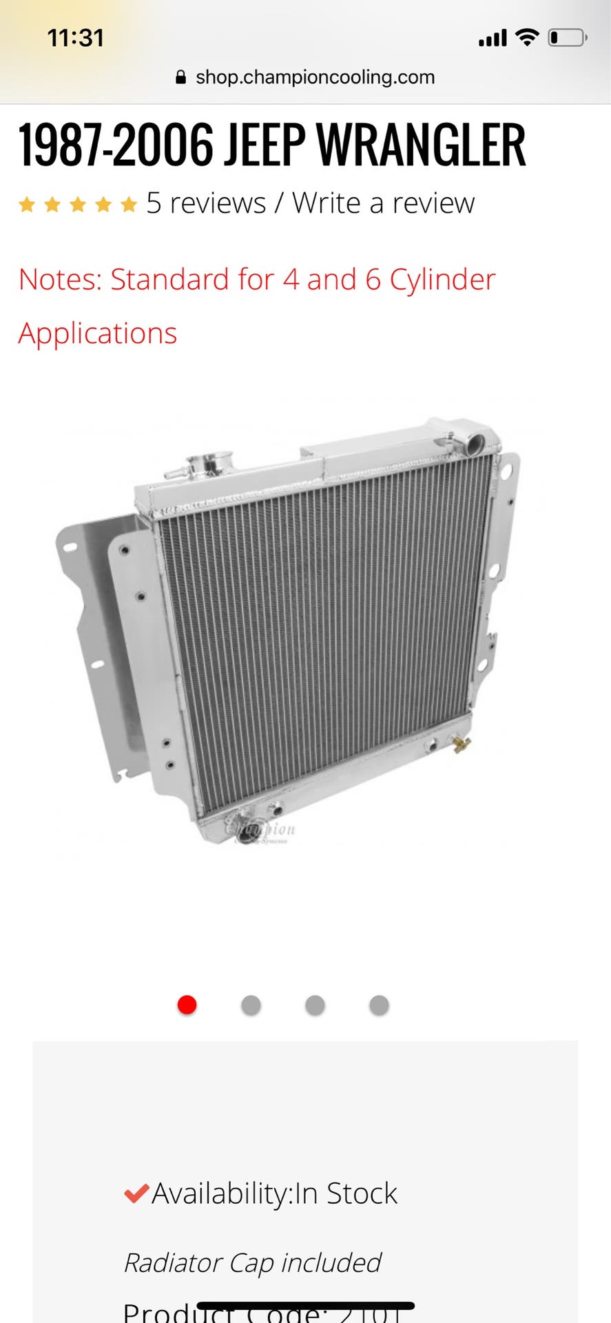 Tj75 Radiator 99 TJ Radiator Replacement | Jeep Enthusiast Forums