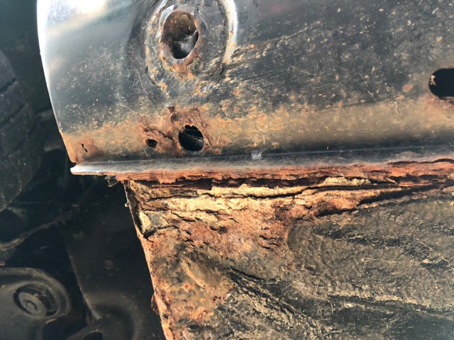 No welding rust repair??? | Mercedes-Benz Forum