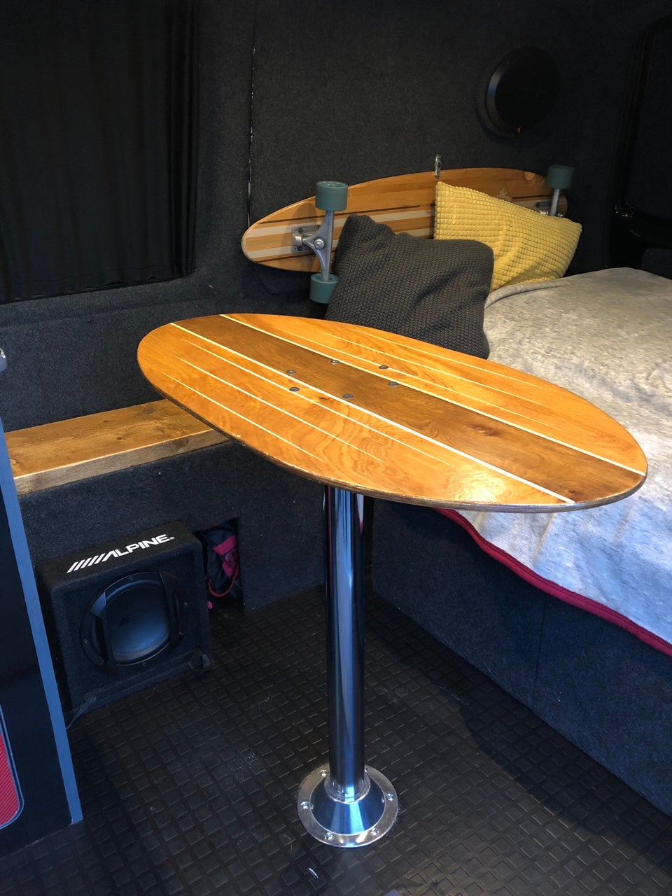 Custom skim board table. VW T4 Forum VW T5 Forum