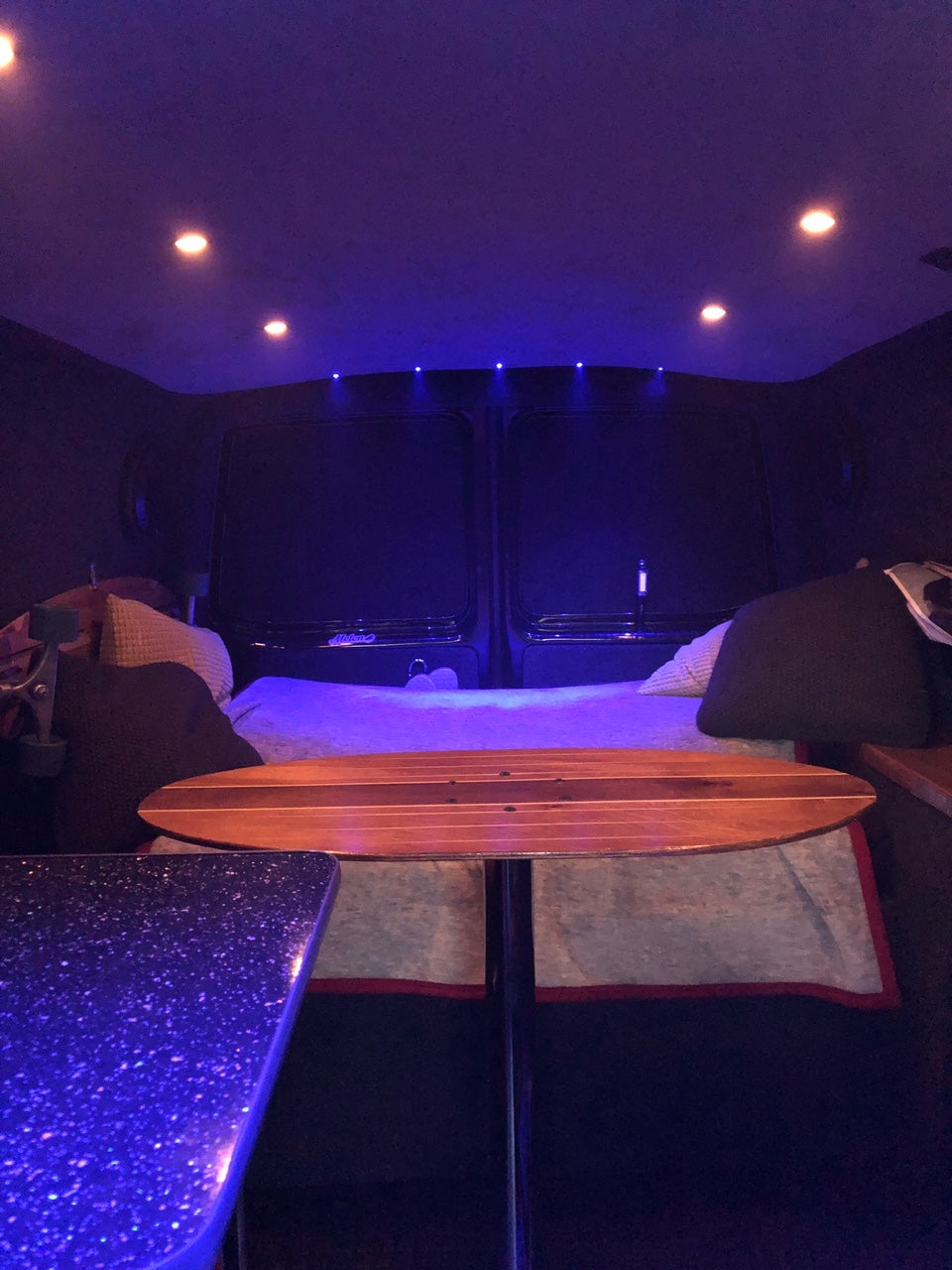 Custom skim board table. VW T4 Forum VW T5 Forum