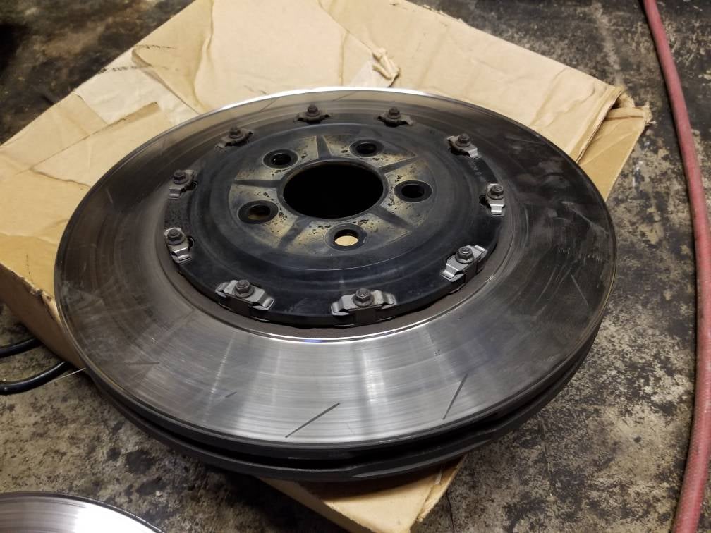Stoptech/Powerstop brake pads eating up stock brake rotors? SRT