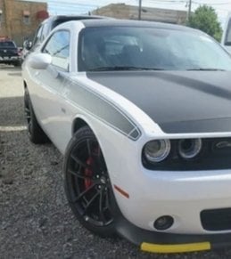 Curbed my new Challenger Scat 1320 Wheel Page 2 Dodge Challenger Forum