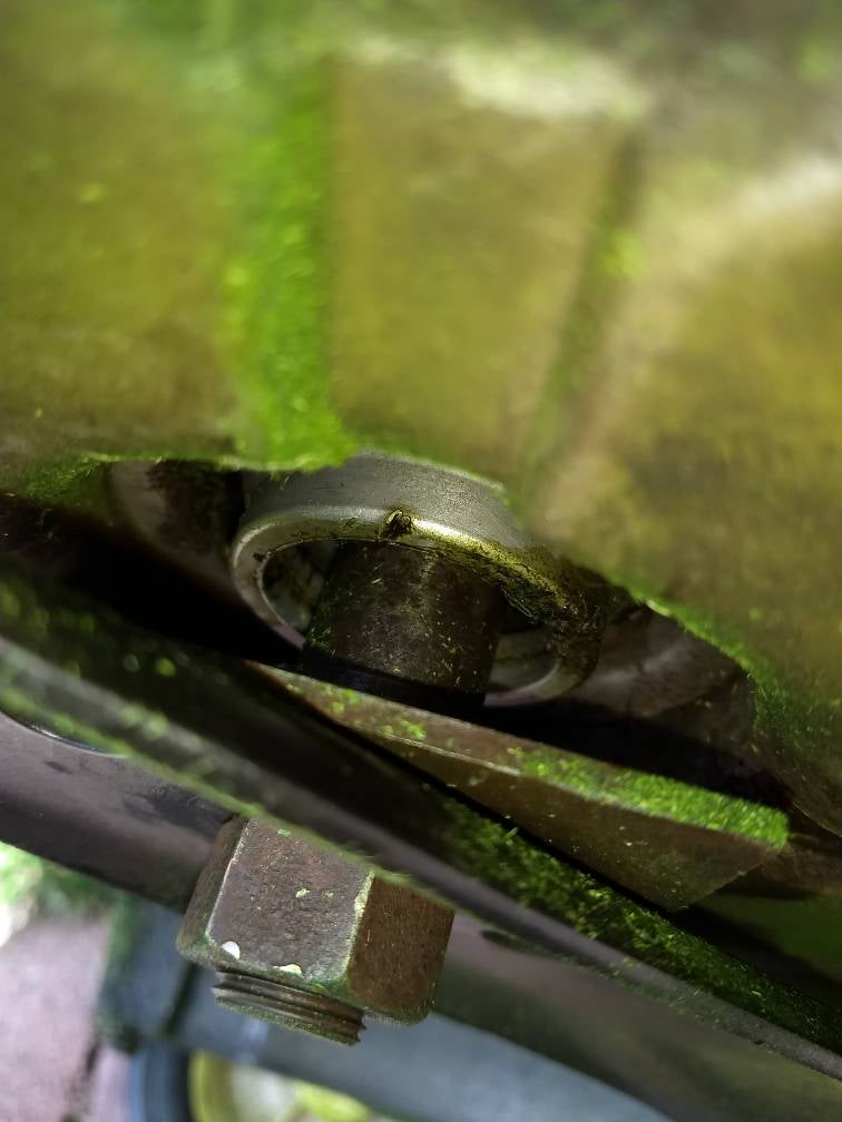 Oil Seal or Muffler leak? My Tractor Forum