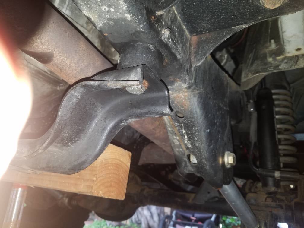 Stripped bolt on skid plate Jeep Wrangler Forum