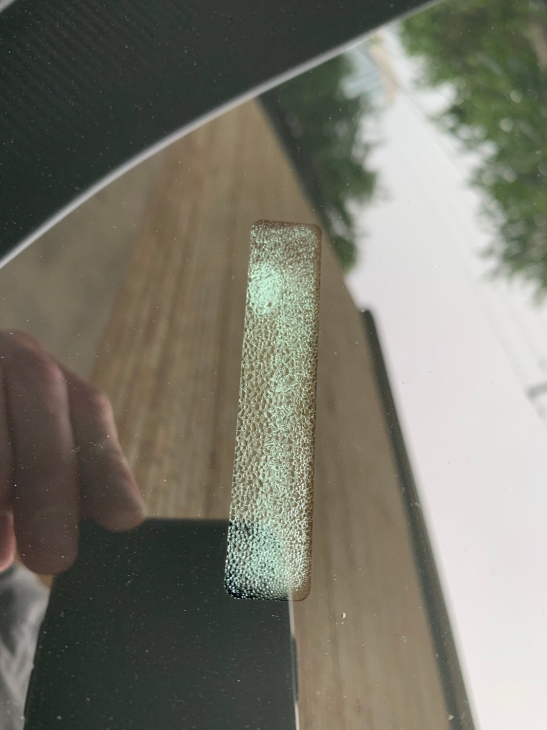 Windshield VIN tag moisture Range Rovers Forum