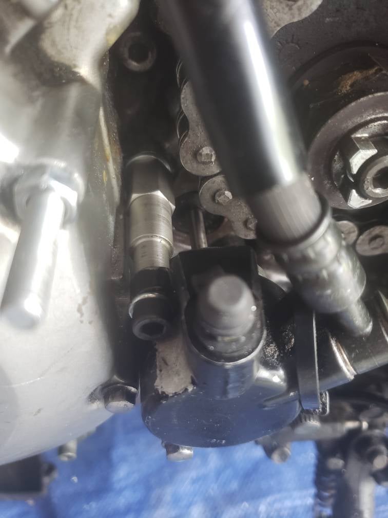Clutch push rod seal replacement StromTrooper