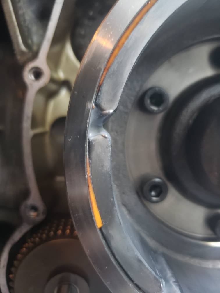 Clutch push rod seal replacement StromTrooper