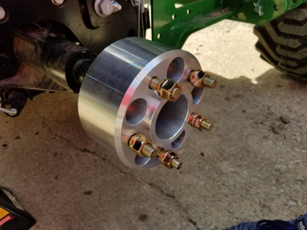 wheel spacers for jd 1025r rear Green Tractor Talk