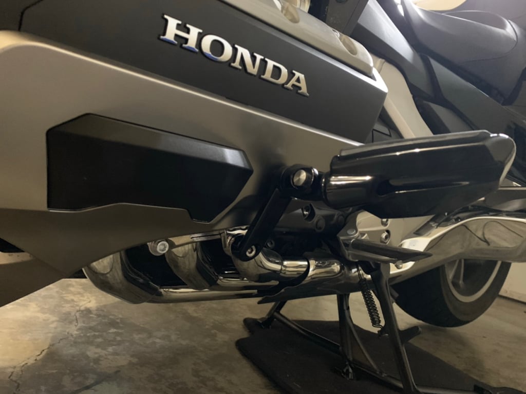 Gold Strike Highway Peg install & review GL1800Riders Forums