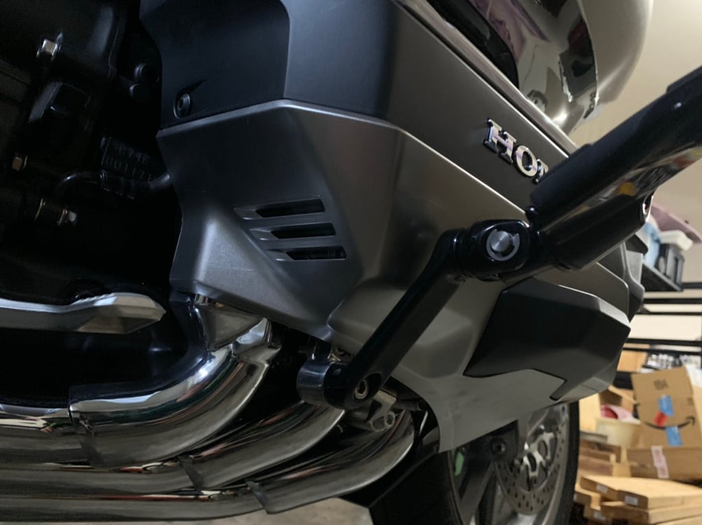 Gold Strike Highway Peg install & review GL1800Riders Forums