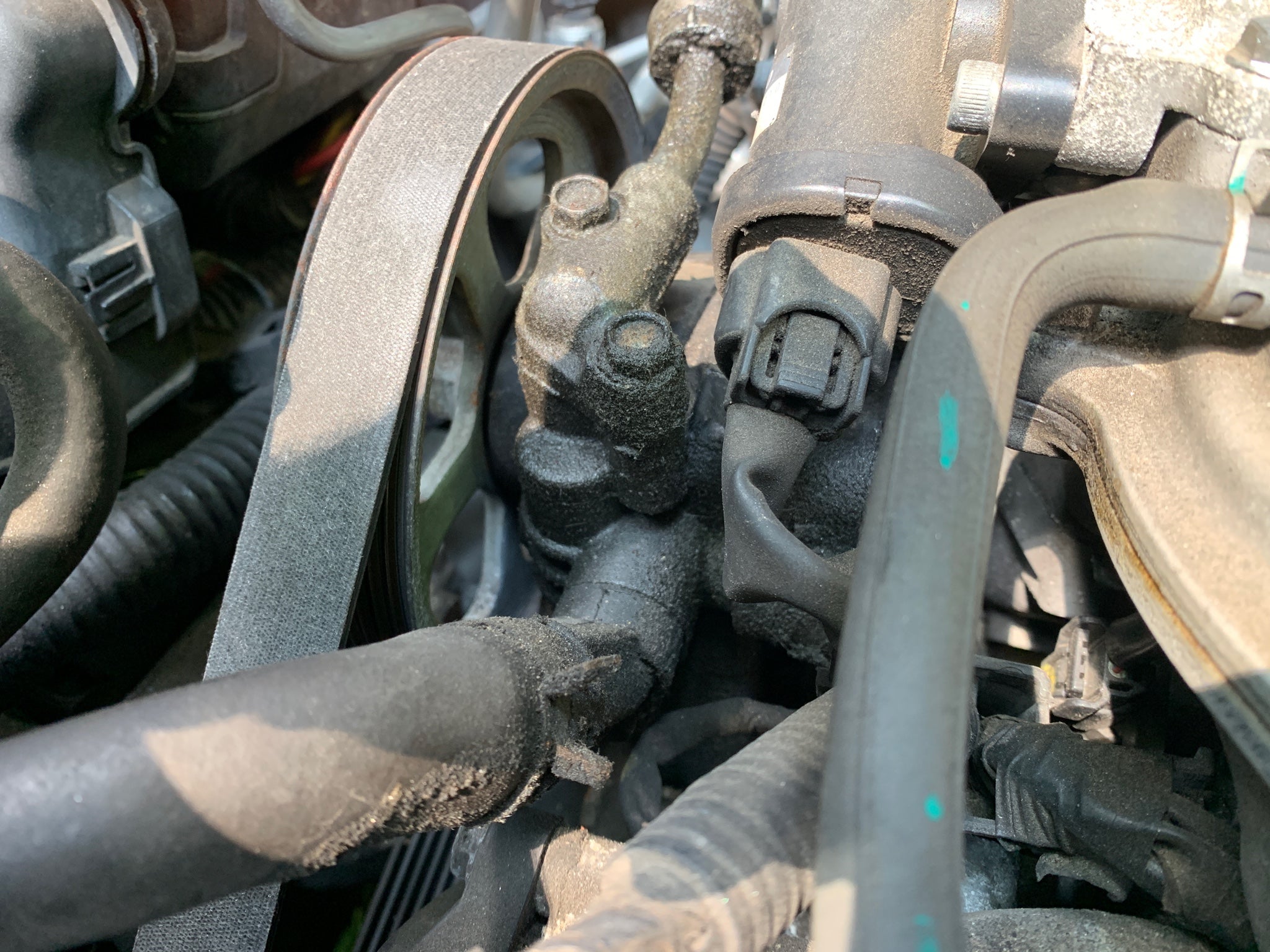 Wet power steering pump Acura MDX SUV Forums