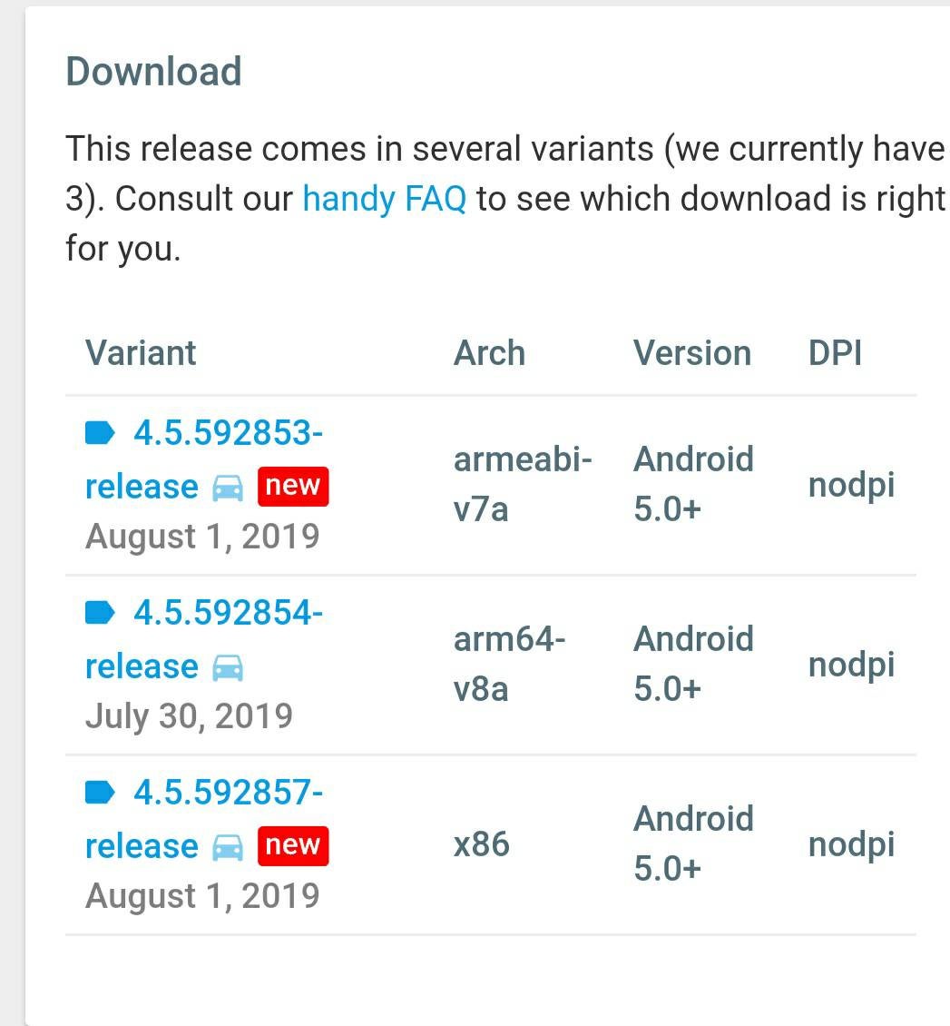 Anyone got the new major overhaul update of Android Auto working ...