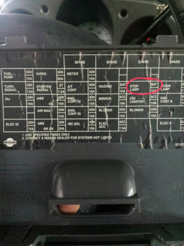 Third Brake Light Not working. Nissan Frontier Forum