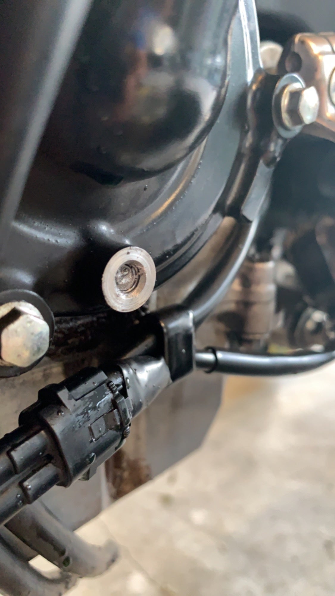 Another Coolant Drain Bolt gone.... Kawasaki Ninja ZX6R Forum