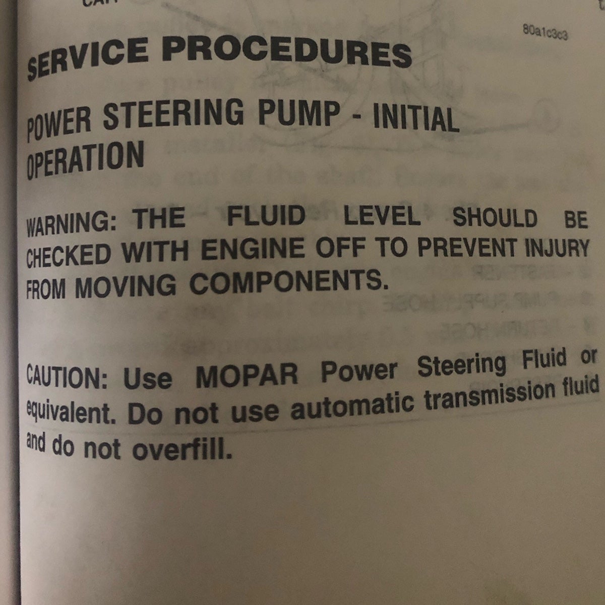 2004 TJ power steering Jeep Wrangler Forum