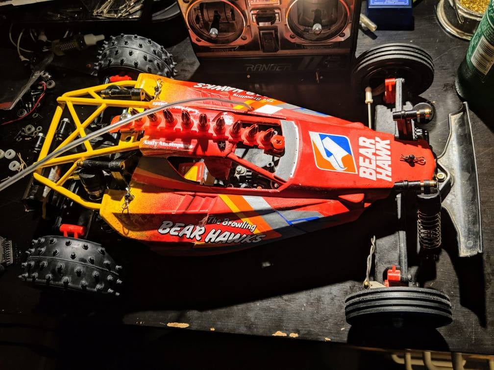 Help! Tamiya Bear Hawk fixup! - RC Groups