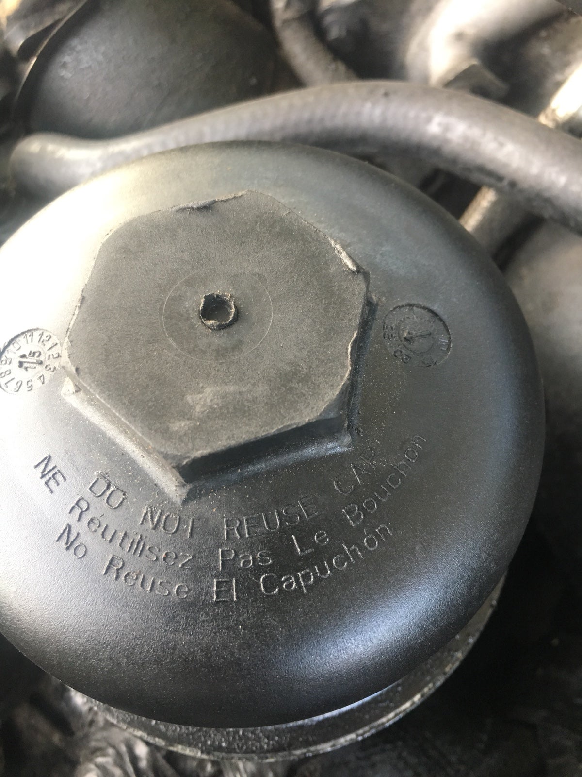 Air in oil filter housing Ford Power Stroke Nation