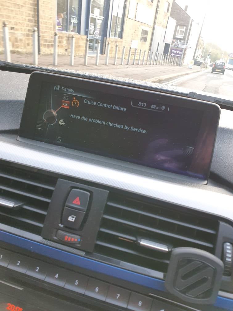 F31 Cruise Control Failure - intermittent | BMW Forums : BimmerForums