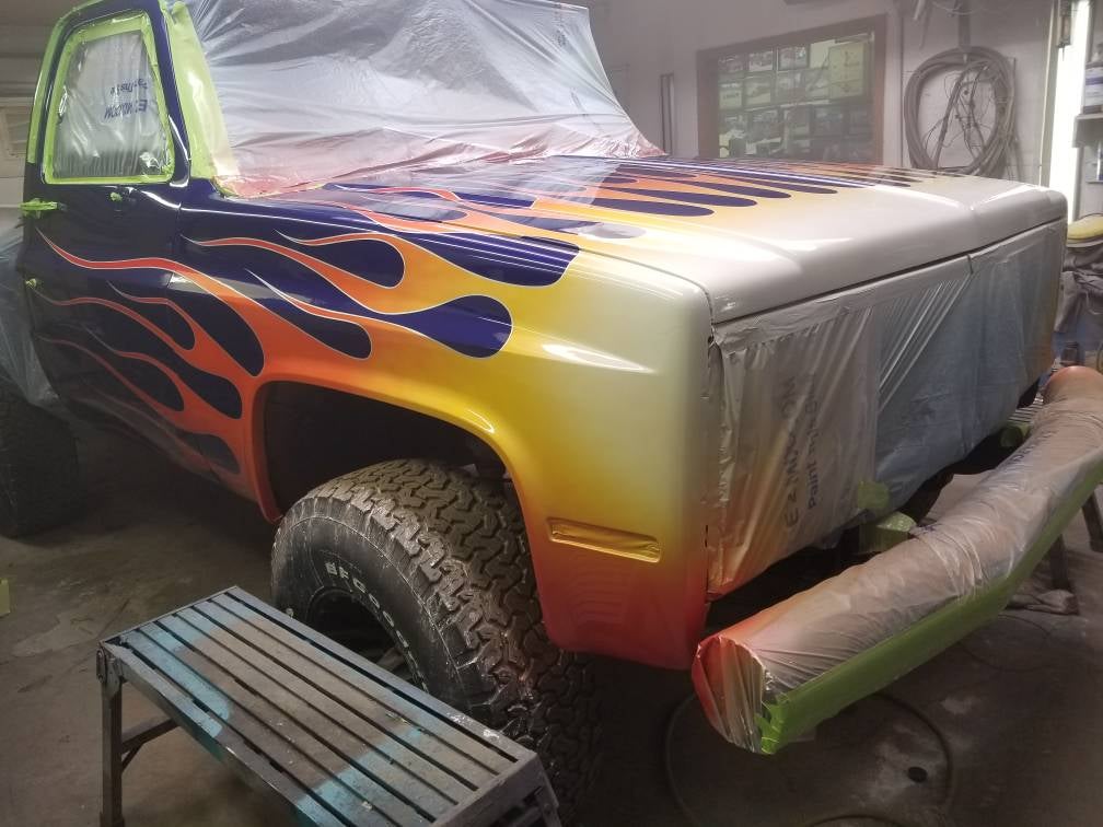 83 stepside project | GMC Truck Forum