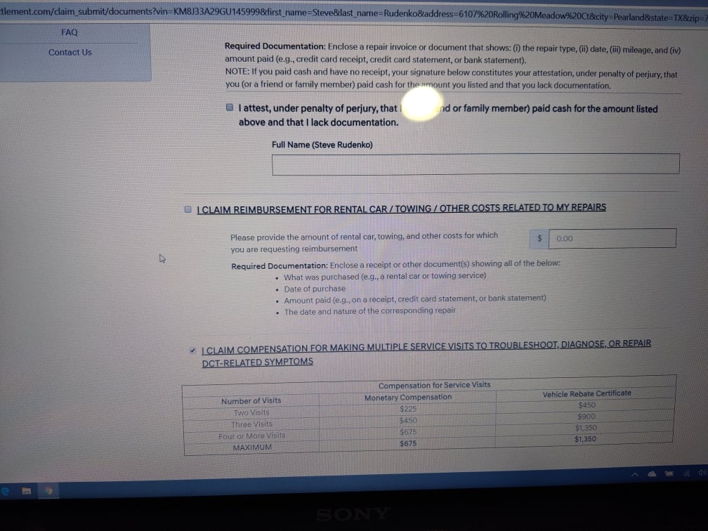 DCT Settlement | Hyundai Forums