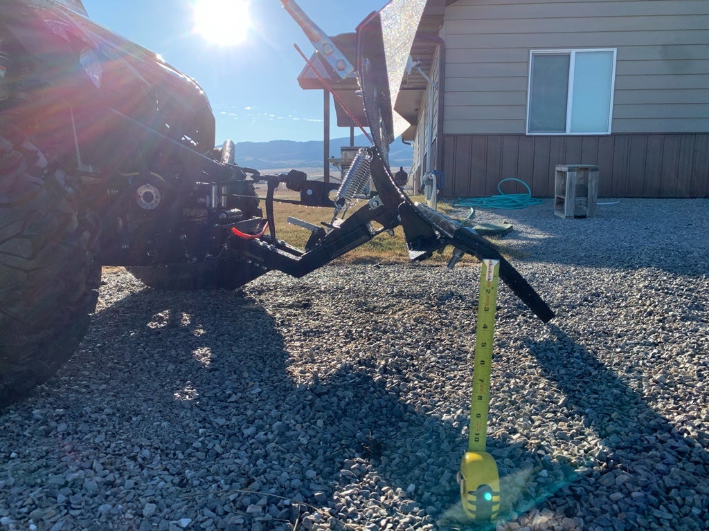 SuperATV 72” snow plow review. Yamaha Wolverine Forum