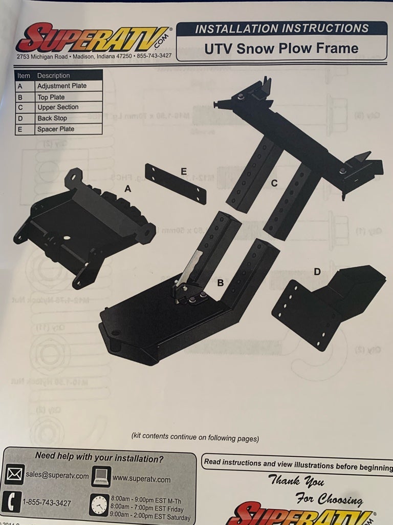 SuperATV 72” snow plow review. Yamaha Wolverine Forum