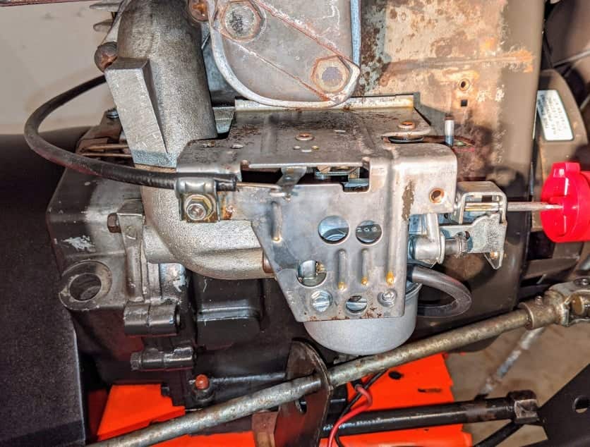 Ariens snow blower control lever diagram throttle choke auger