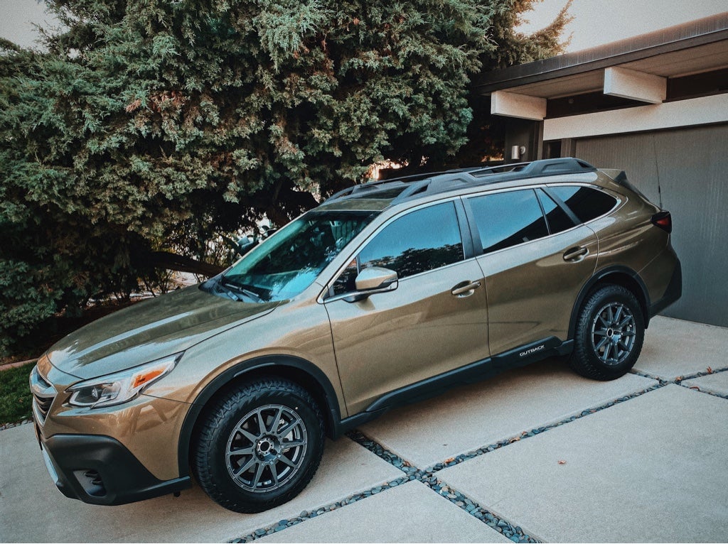 Falken 235/65/17 AT on Stock 2020 Outback Premium wheels | Subaru ...