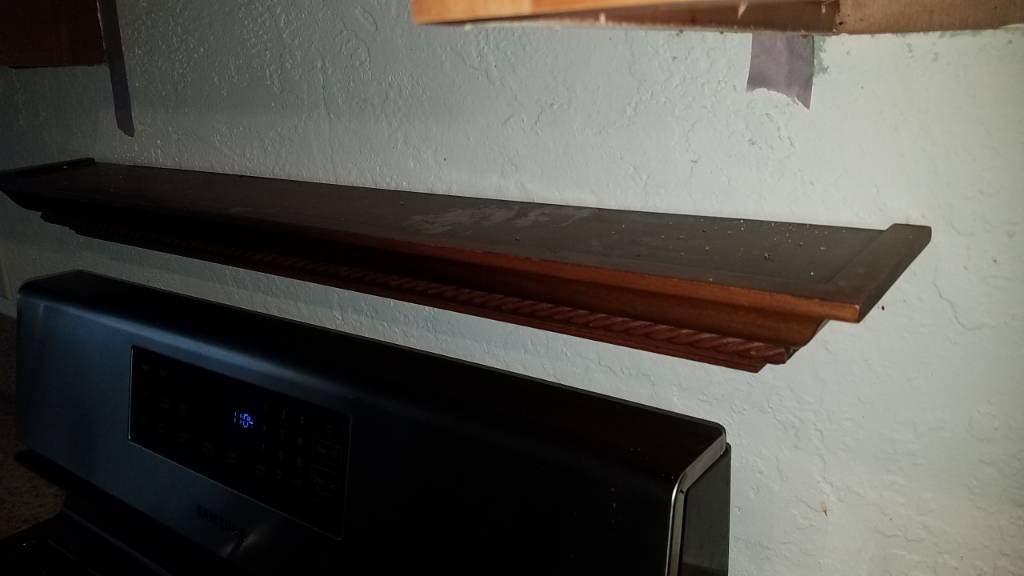 Remove Floating Shelf | DIY Home Improvement Forum