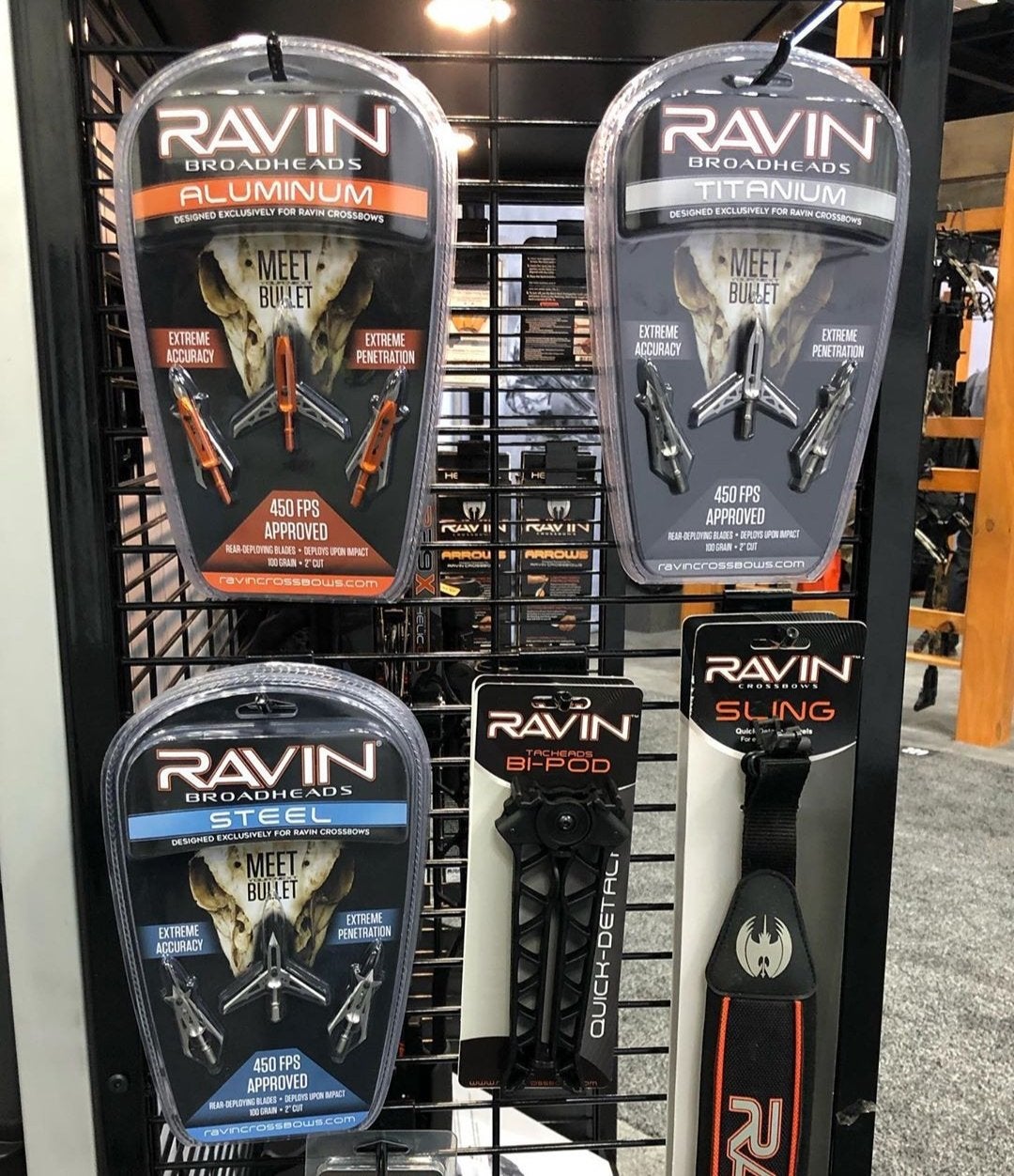 RAVIN INTRODUCES THREE MECHANICAL BROADHEADS RATED FOR UP TO 450 FPS