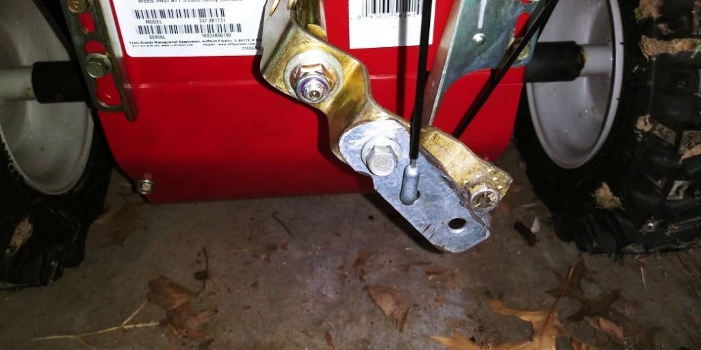 How do I adjust the friction wheel to change drive speed in any given gear? Snowblower Forum