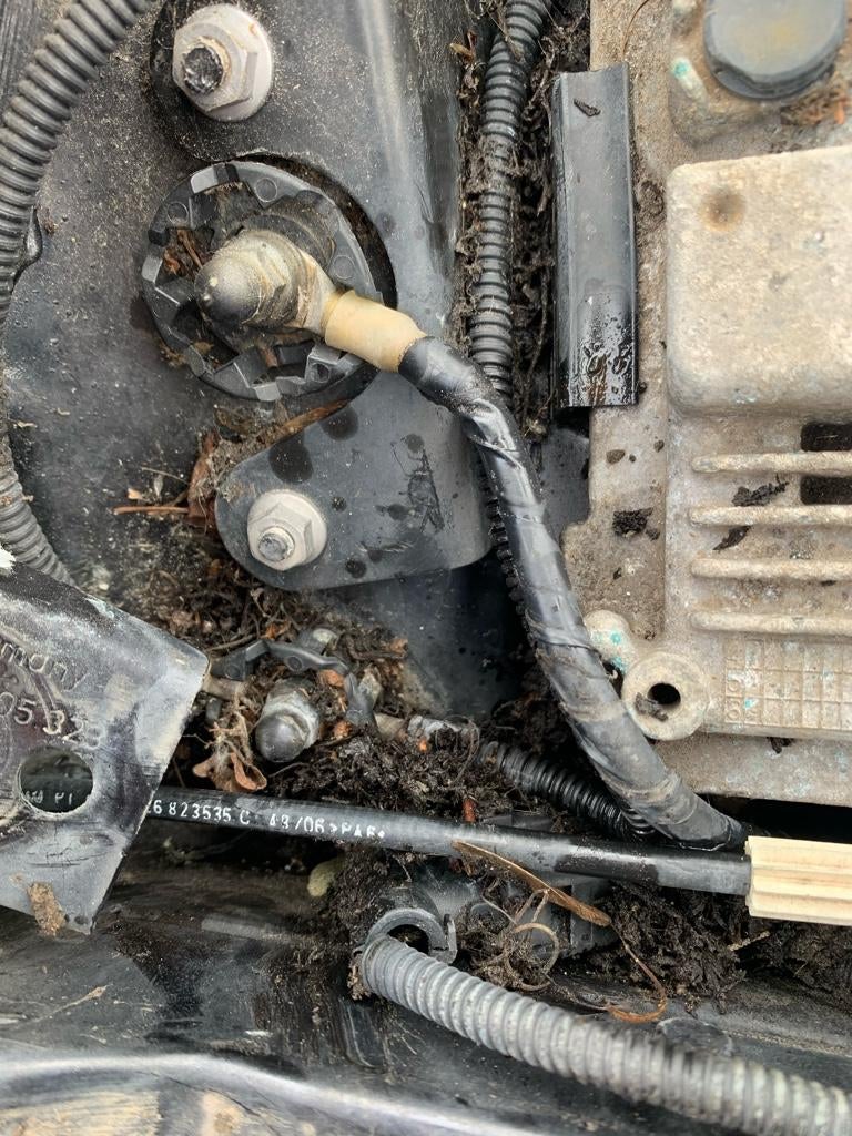 BRAKE ASSIST possessed fuel gauge and locked into 1st gear