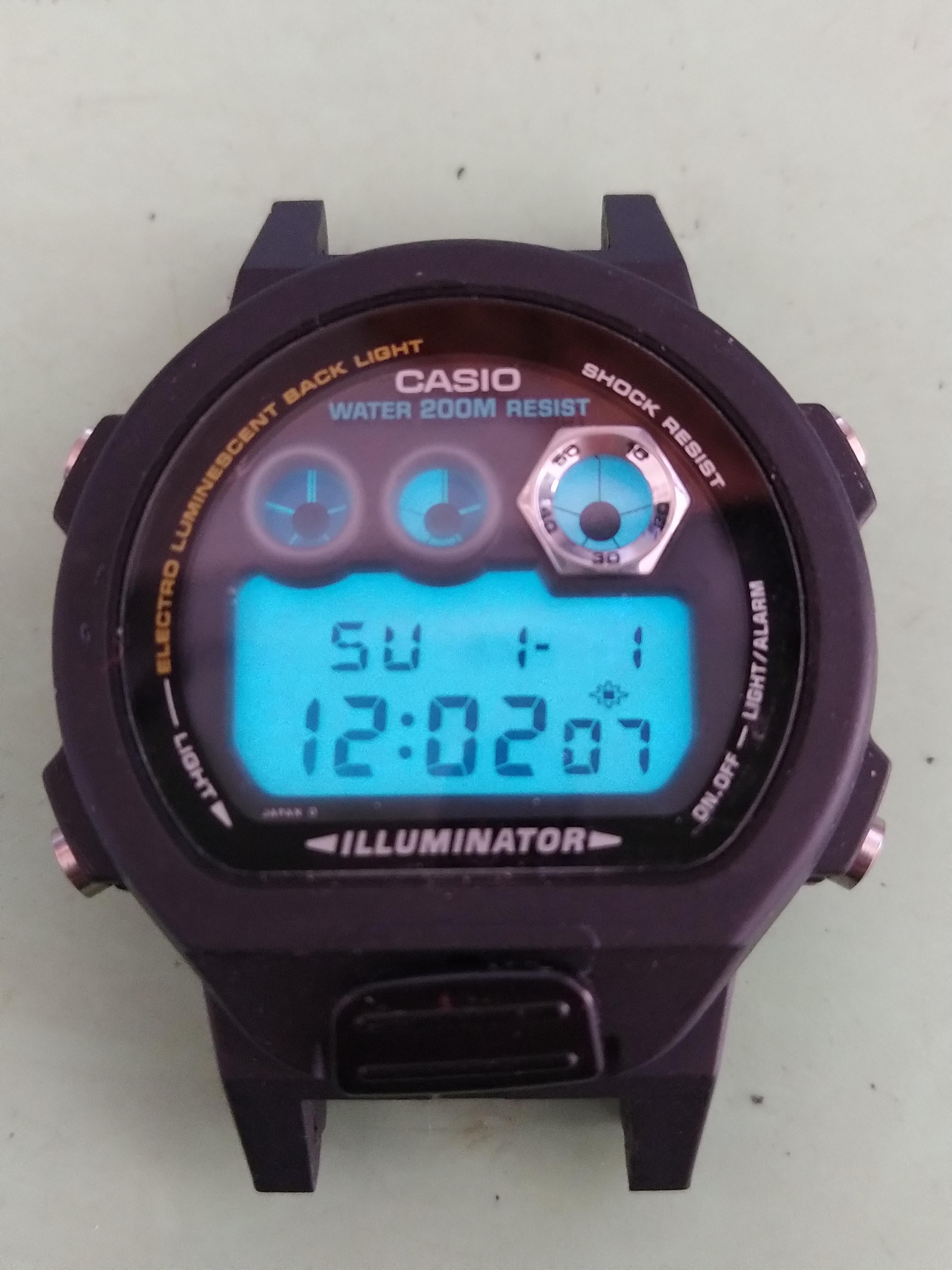 DW-8400 - Weirdest strap set up ever!! | WatchUSeek Watch Forums DW-8400 - Weirdest strap set up ever!! | WatchUSeek Watch Forums