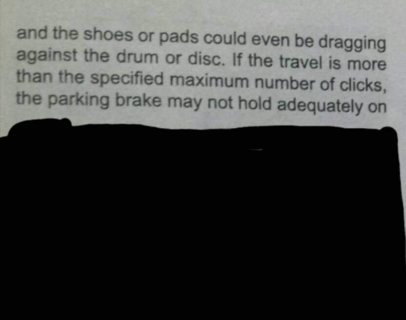 Parking brake not working Nissan Frontier Forum