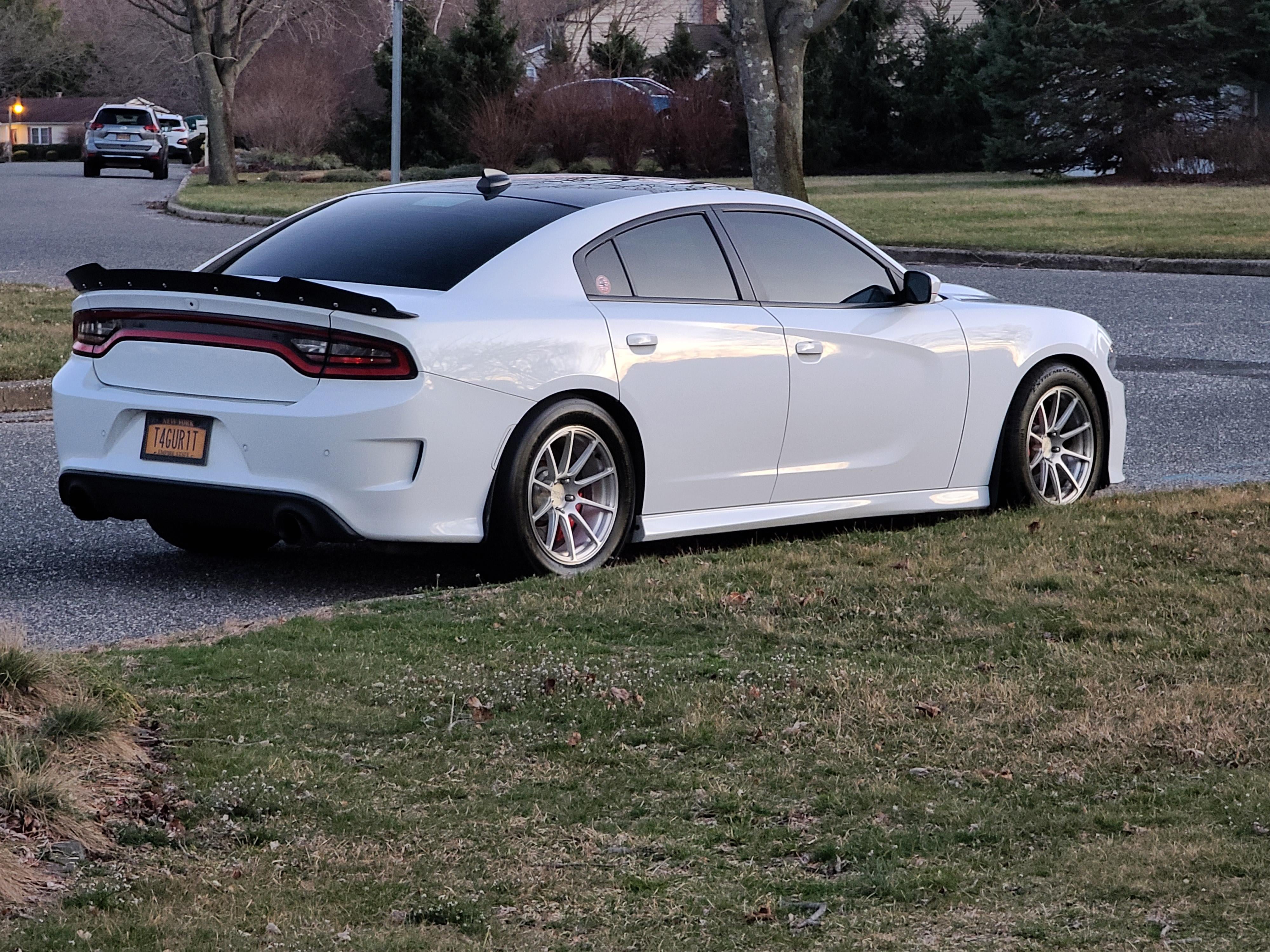 295/45/18 on rear...what to match up front? | Dodge Challenger Forum