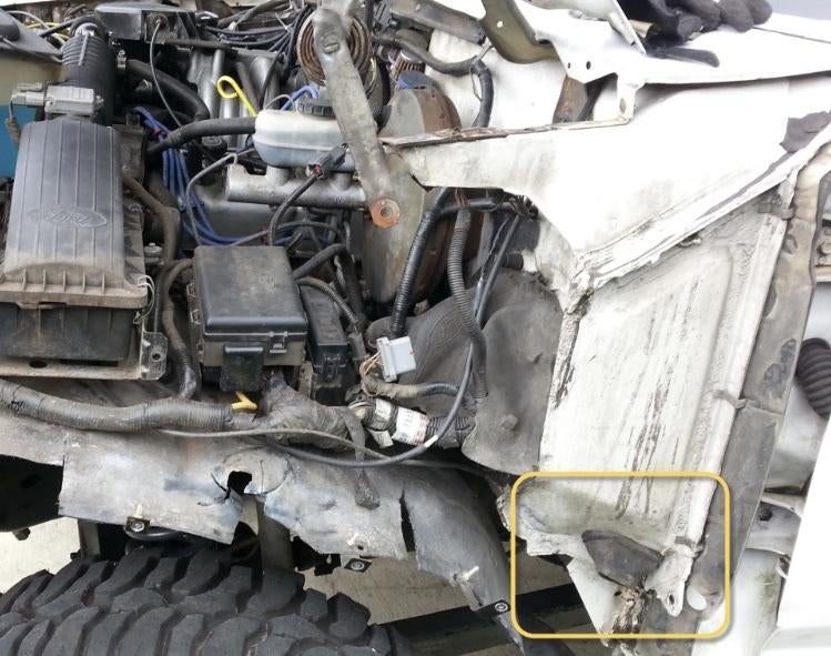 Cowl drain must be clogged Bronco Forum Full Size Ford Bronco Forum