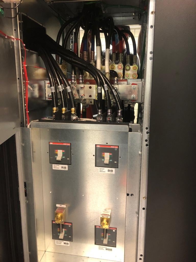 Electrician asked why a neutral required on a 480/480 UPS
