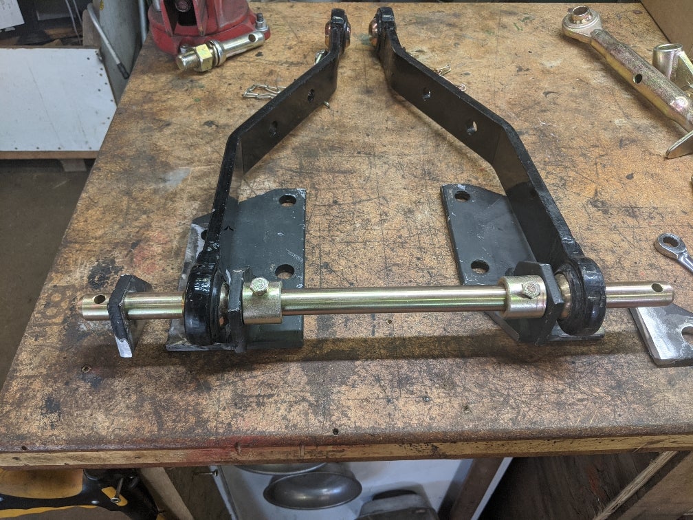 318 rock shaft to 3pt conversion | Garden Tractor Forums