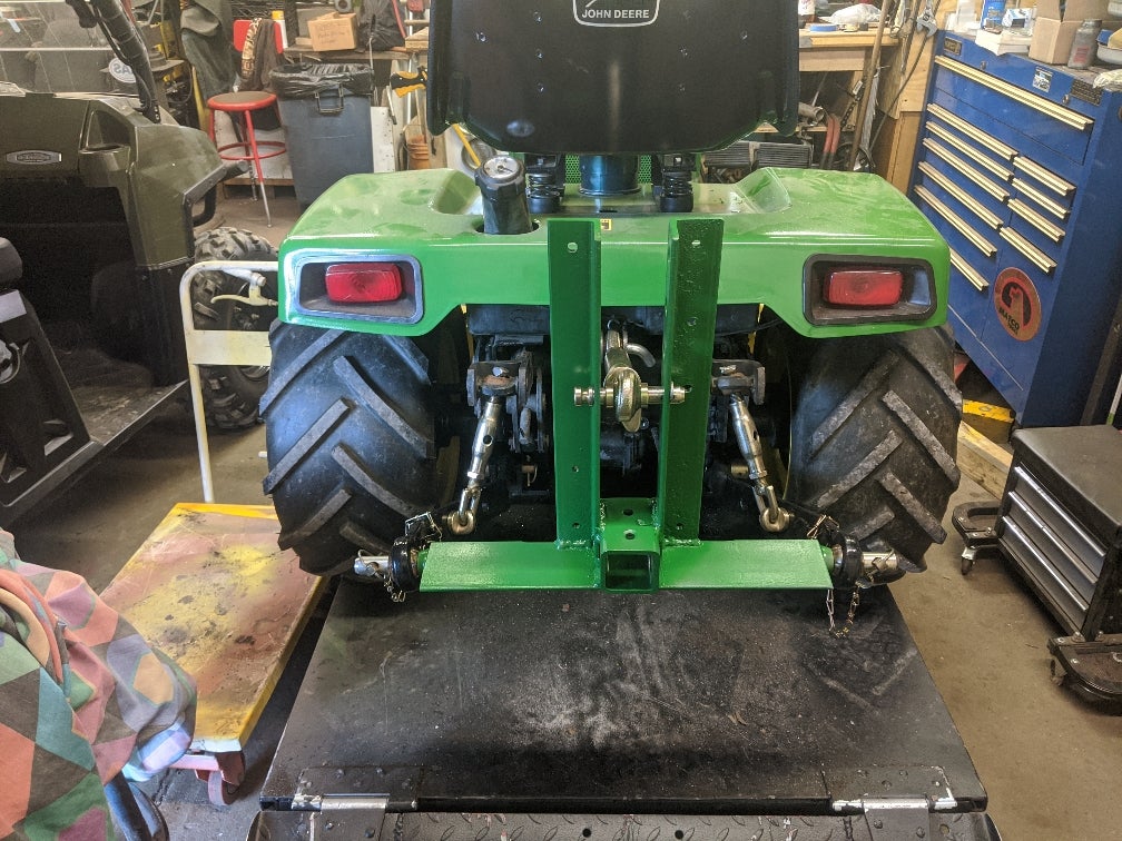 318 rock shaft to 3pt conversion | Garden Tractor Forums