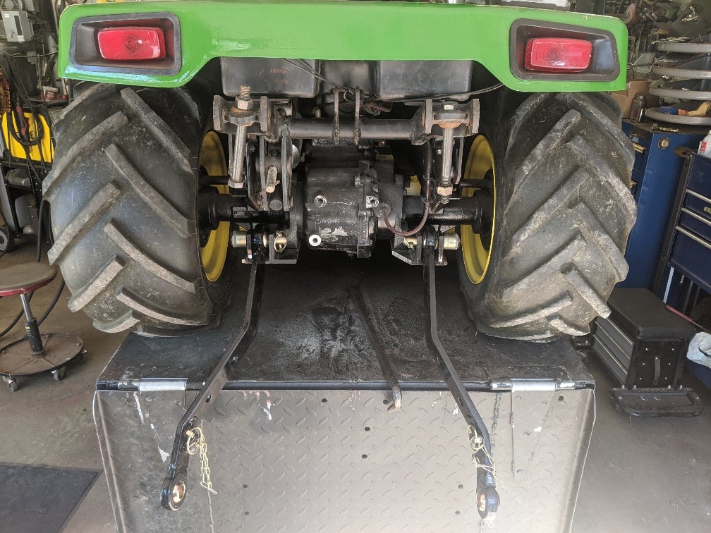318 rock shaft to 3pt conversion | Garden Tractor Forums