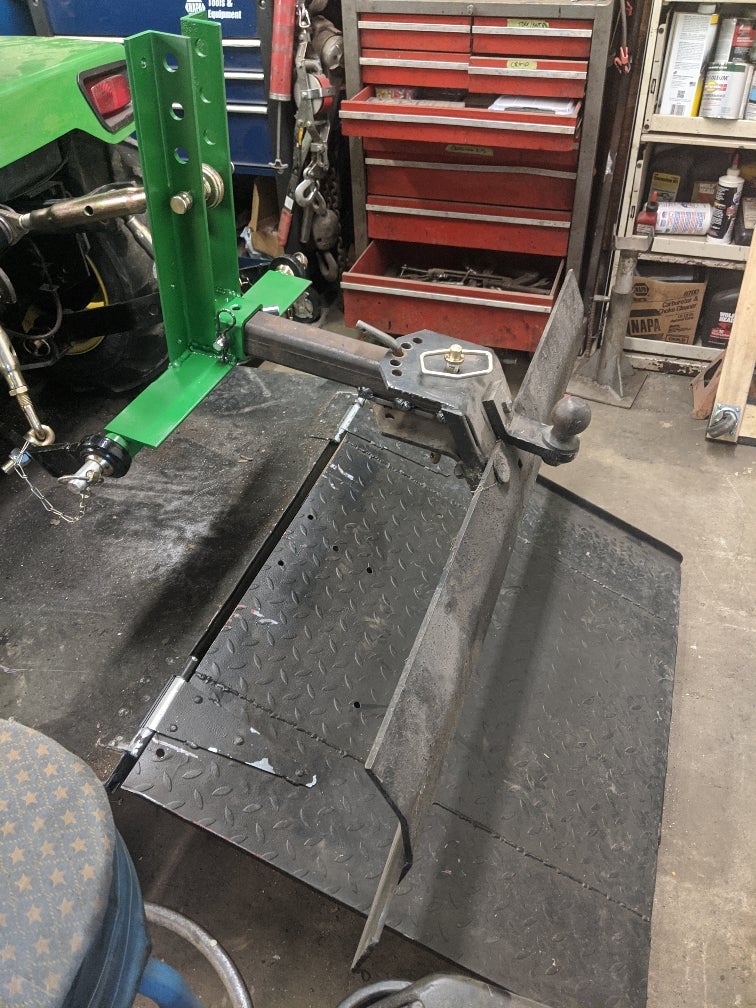 318 rock shaft to 3pt conversion | Garden Tractor Forums