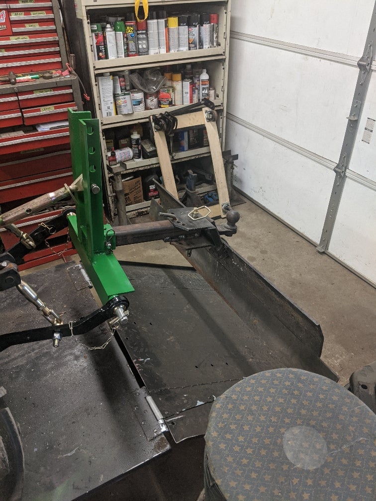 318 rock shaft to 3pt conversion | Garden Tractor Forums