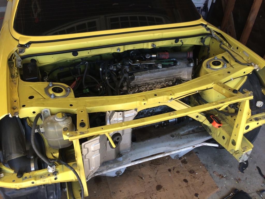 Rear engine heat shield removal MR2 SpyderChat