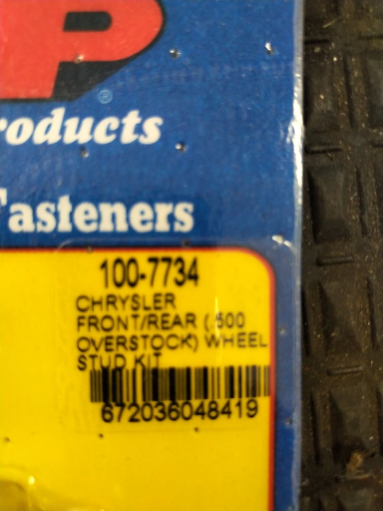 Longer wheel stud SRT Hellcat Forum