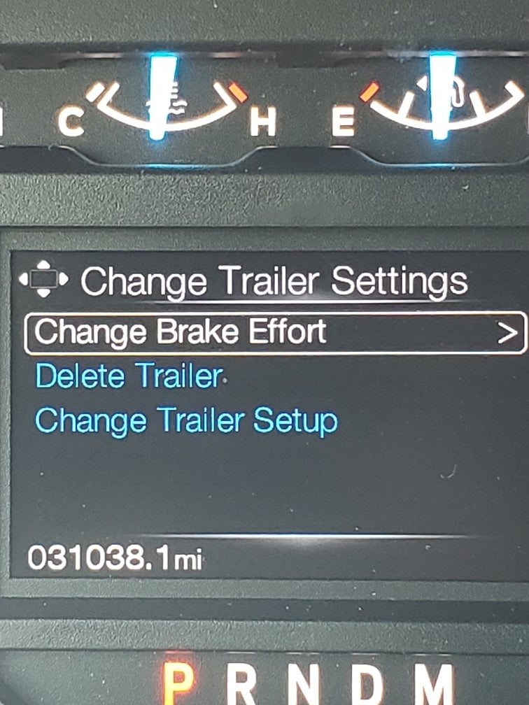 Brake effort setting/Gain setting F150 Ecoboost Forum