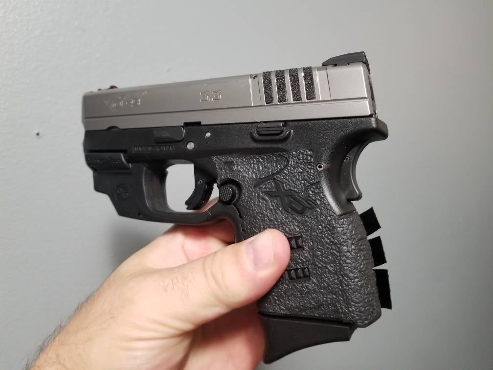 TALON Grips For Springfield XD-S - Rubber & Granulate Textures For 9mm/.40/.45 ACP Models With 3.3" & 4.0" Barrels