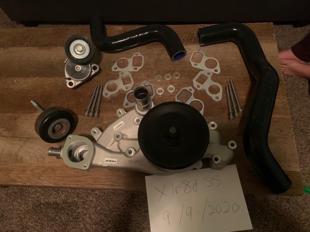 LS2 Corvette water pump TBSS conversion kit Chevy Trailblazer SS Forum