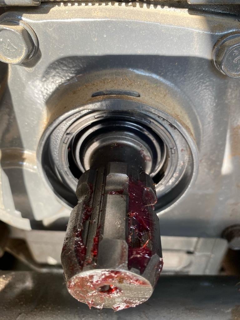 PTO shaft seal problems My Tractor Forum